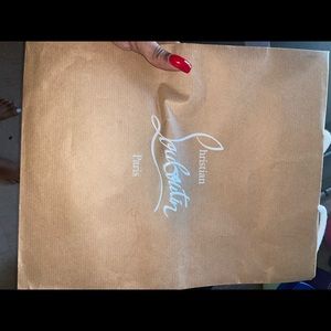 Christian louboutin gift bag